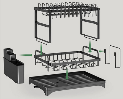Organisateurs de cuisine avec égouttoir